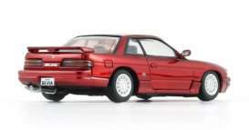 Nissan  - Silvia S13 red - 1:64 - BM Creations - 64B0300 - BM64B0300Rhd | Toms Modelautos