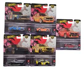 Assortment/ Mix  - Car Culture Japan Historic #4  - 1:64 - Hotwheels - FPY86 - hwmvFPY86-976B | Toms Modelautos