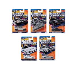 Assortment/ Mix  - F&F themed assortment various - 1:64 - Hotwheels - HNR88 - hwmvHNR88-979E | Toms Modelautos