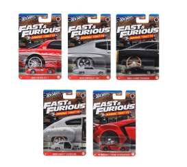 Assortment/ Mix  - F&F Best of Dominic Toretto various - 1:64 - Hotwheels - HNR88 - hwmvHNR88-979F | Toms Modelautos