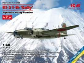 Planes  - Ki-21-lb  - 1:48 - ICM - 48195 - icm48195 | Toms Modelautos