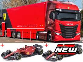 Iveco Ferrari - S-Way 570 red - 1:43 - Bburago - 36847 - bura36847 | Toms Modelautos