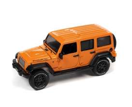 Jeep  - Wrangler Unlimited Moab ed. 2013 orange - 1:64 - Auto World - SP130A - AWSP130A | Toms Modelautos