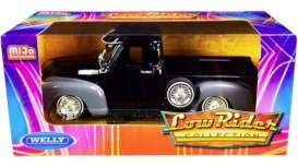 Chevrolet  - 3100 1953 black/grey - 1:24 - Welly - 22087LRW-bkgry - welly22087LRW-bkgry | Toms Modelautos