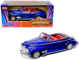 Chevrolet  - 1941 blue - 1:24 - Welly - 22411LRW-bl - welly22411LRW-bl | Toms Modelautos