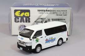 Toyota  - Hiace  white/blue - 1:64 - Era - TO22HISP144 - EraTO22HISP144 | Toms Modelautos