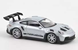 Porsche  - 911 GT3 RS 2022 silver - 1:43 - Norev - 750046 - nor750046 | Toms Modelautos
