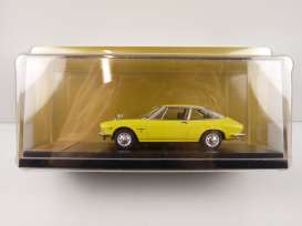 Isuzu  - 117 Coupe 1968 yellow - 1:43 - Magazine Models - 117Coupe - magJP117 | Toms Modelautos