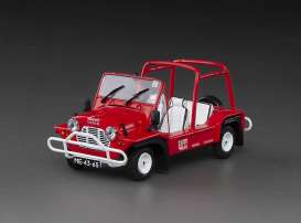 Austin  - Mini Moke with 2 Figure's 1968 red - 1:43 - Vitesse SunStar - 21153 - vss21153 | Toms Modelautos
