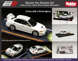 Mitsubishi  - Lancer white - 1:64 - Hobby Japan - HJ642011D - HJ642011D | Toms Modelautos