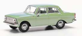 Moskvitch  - 408 green - 1:87 - Herpa - H024365-006 - herpa024365-006 | Toms Modelautos