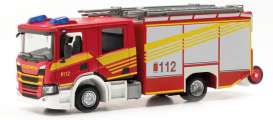 Scania  - CP red/yellow - 1:87 - Herpa - H097505 - herpa097505 | Toms Modelautos