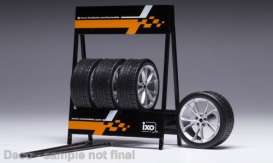 Wheels &amp; tires  - Hyundai  - 1:18 - IXO Models - 18SET020W - ix18SET020W | Toms Modelautos