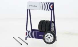 Wheels &amp; tires  - Cromodora  - 1:18 - IXO Models - 18SET021W - ix18SET021W | Toms Modelautos