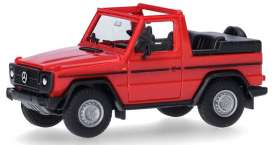 Mercedes Benz  - G Cabrio red - 1:87 - Herpa - H420860-002 - herpa420860-002 | Toms Modelautos