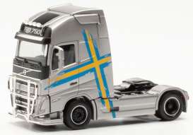 Volvo  - FH GI XL  silver - 1:87 - Herpa - H315289-003 - herpa315289-003 | Toms Modelautos