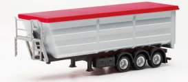 Accessoires  - Container silver/red/black - 1:87 - Herpa - H077057-002 - herpa077057-002 | Toms Modelautos