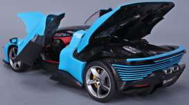 Ferrari  - Daytona blue/black - 1:18 - Bburago - 16912B - bura16912B | Toms Modelautos