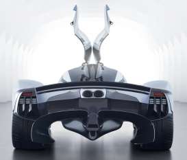 Aston Martin  - Valkyrie 2022 silver/black - 1:18 - Maisto - 31465 - mai31465 | Toms Modelautos