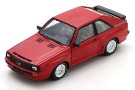 Audi  - Quattro sport 1985 red - 1:43 - Schuco - 09237 - schuco09237 | Tom's Modelauto's