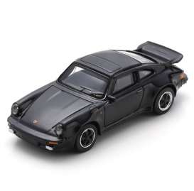 Porsche  - 911 Turbo black - 1:64 - Schuco - S20376 - schuco20376 | Toms Modelautos