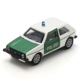 Volkswagen  - Golf I green/white - 1:87 - Schuco - S26775 - schuco26775 | Toms Modelautos