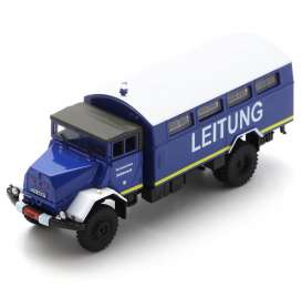 MAN  - 630 L21AE THW blue - 1:87 - Schuco - S26796 - schuco26796 | Toms Modelautos