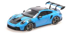 Porsche  - 911 2024 blue - 1:18 - Minichamps - 110062022 - mc110062022 | Toms Modelautos