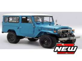 Toyota  - Land Cruiser FJ40 1960 blue/white - Maisto - 21001-TOY1 - mai21001-TOY1 | Toms Modelautos