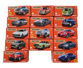 Assortment/ Mix  - Power Grab 978E 2024  - 1:64 - Matchbox - DNK70 - MBDNK70-978E | Toms Modelautos