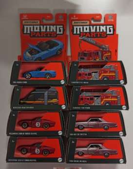 Assortment/ Mix  - MB Moving Parts 979N 2024 various - 1:64 - Matchbox - FWD28 - MBFWD28-979N | Toms Modelautos