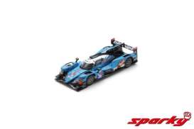 Porsche  - 911 RSR 2019 blue - 1:64 - Spark - Y311 - spaY311 | Toms Modelautos
