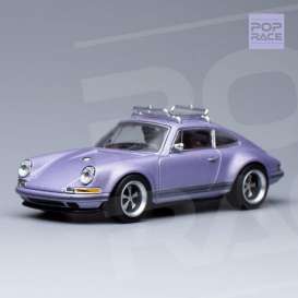 Porsche  - Singer purple - 1:64 - Pop Race Limited - PR64-SGR-PUP2 - PR64-SGR-PUP2 | Toms Modelautos