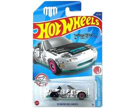 Mazda  - MX-5 Miata 1991 white/black - 1:64 - Hotwheels - HHF02 - hwmvHHF02 | Toms Modelautos