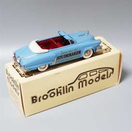 Studebaker  - 1949 blue - 1:43 - Brooklin - BRK17x | Toms Modelautos