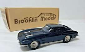 Chevrolet  - 1963 blue - 1:43 - Brooklin - BRK21 | Toms Modelautos