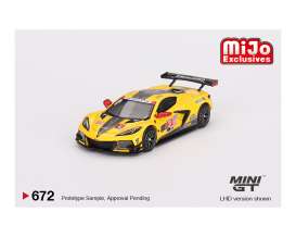 Western Star Corvette - #3 & #33 Sebring 12H yellow - 1:64 - Mini GT - MGTS0009 - MGTS0009 | Toms Modelautos