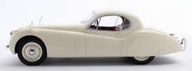 Jaguar  - XK120 FHC white - 1:18 - Cult Models - CML182-01 - CML182-01 | Tom's Modelauto's