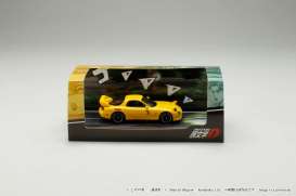 Mazda  - RX-7 yellow - 1:64 - Hobby Japan - HJ643007BDY - HJ643007BDY | Toms Modelautos