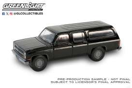 Chevrolet  - Suburban C10 1985 black - 1:64 - GreenLight - 28150D - gl28150D | Toms Modelautos