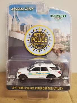 Ford  - Police Interceptor 2023  - 1:64 - GreenLight - 30514 - gl30514 | Toms Modelautos