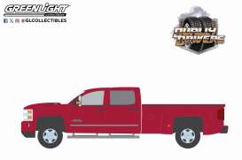 Chevrolet  - Silverado 3500 HD 2018 red - 1:64 - GreenLight - 46150D - gl46150D | Toms Modelautos