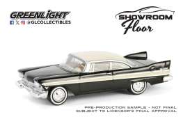 Plymouth  - Belvedere black/sand/white - 1:64 - GreenLight - 68060A - gl68060A | Toms Modelautos