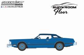 Ford  - Thunderbird 1974 blue - 1:64 - GreenLight - 68060C - gl68060C | Toms Modelautos