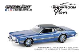 Ford  - Thunderbird 1974 blue - 1:64 - GreenLight - 68060C - gl68060C | Toms Modelautos