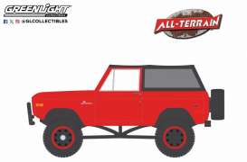 Ford  - Bronco Lifted 1969 red - 1:64 - GreenLight - 35290B - gl35290B | Toms Modelautos