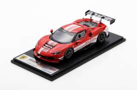 Ferrari  - 296 Challenge red - 1:43 - Look Smart - RC181 - LSRC181 | Toms Modelautos