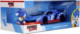 Chevrolet  - Corvette 2009 blue - 1:24 - Jada Toys - 253255082 - jada253255082 | Tom's Modelauto's