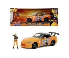Honda  - S2000 2001 orange - 1:24 - Jada Toys - 253255084 - jada253255084 | Toms Modelautos