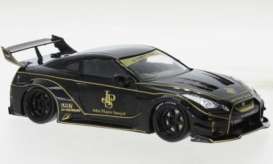 Nissan  - LB Silhouette  2019 black/gold - 1:43 - IXO Models - MOC330 - ixMOC330 | Toms Modelautos